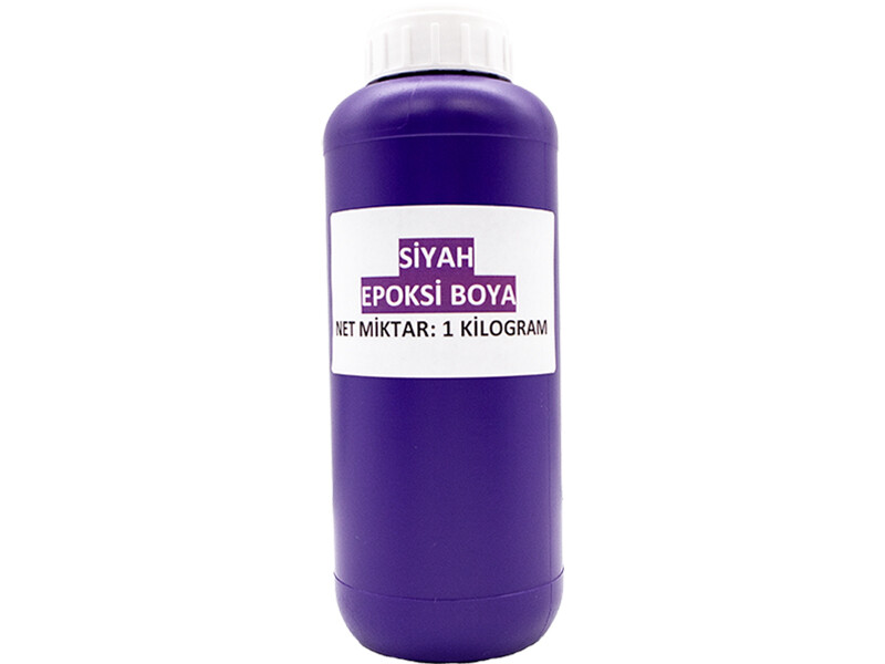 Siyah Epoksi Boya 1 KG - Kimyacınız