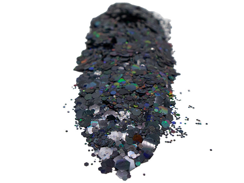 Siyah Glitter Sim Süsleme Aksesuarı 100 GR - Kimyacınız