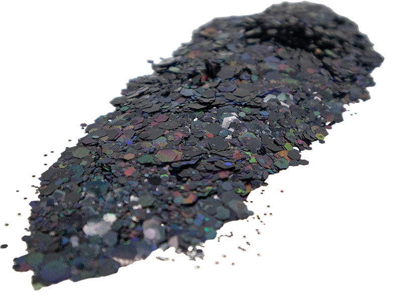 Siyah Glitter Sim Süsleme Aksesuarı 100 GR - 3