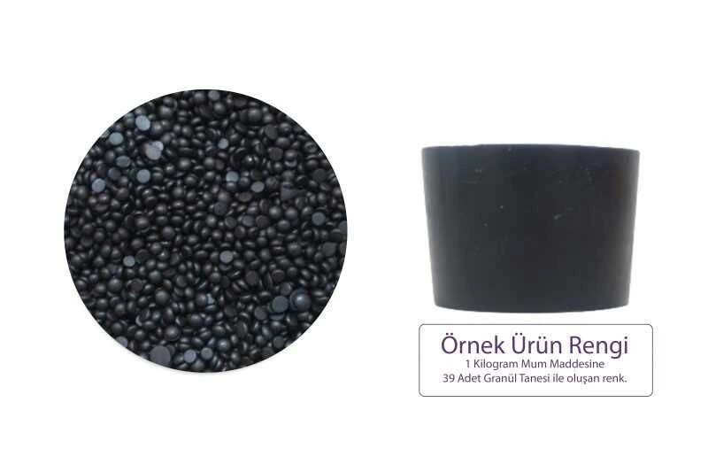 Siyah Granül Mum Boyası 10 GR - 2