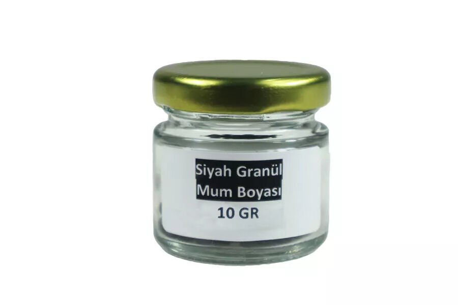 Siyah Granül Mum Boyası 10 GR - 1
