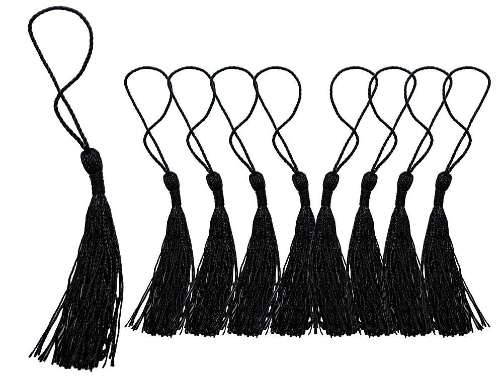 Siyah Püskül 100 Adet - 1