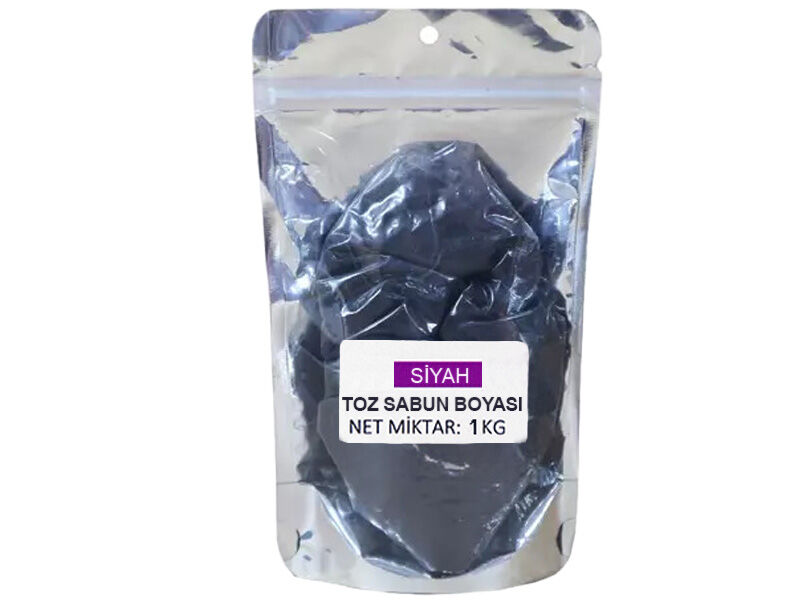 Siyah Toz Doğal Sabun Boyası 1 KG - 1