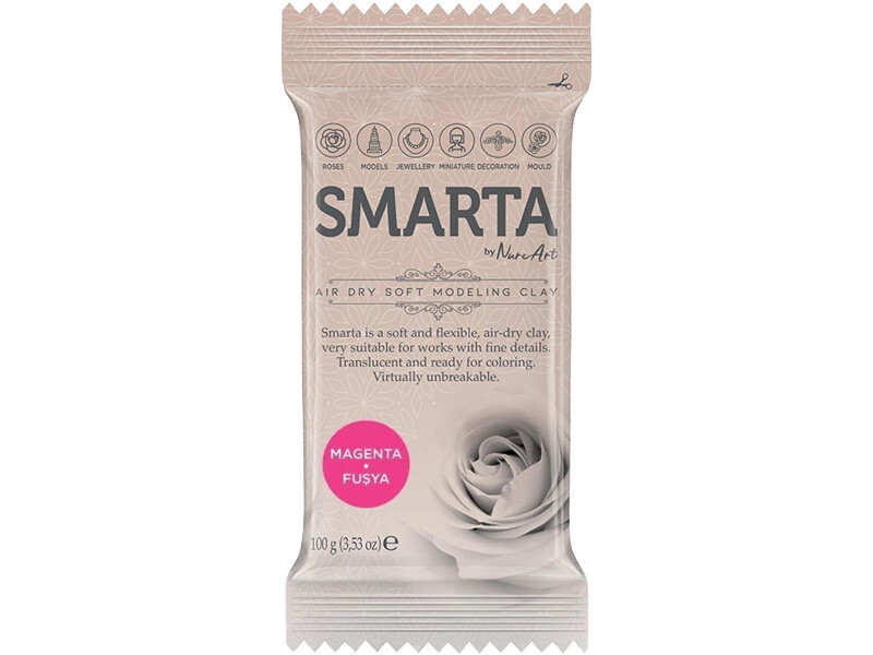 Smarta Modelleme Hamuru Fuşya 100 GR - Kimyacınız