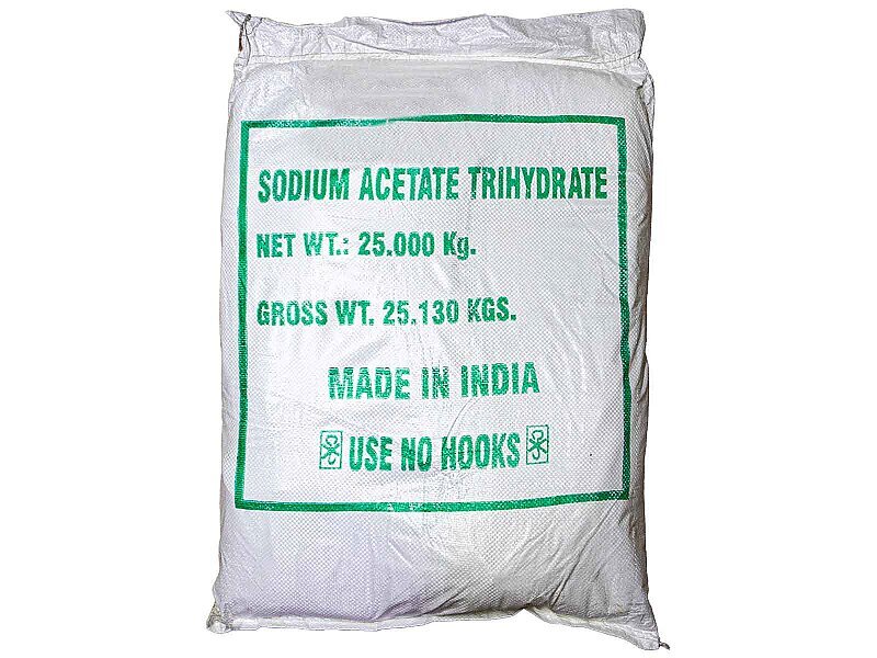 Sodyum Asetat 25 KG - Kimyacınız