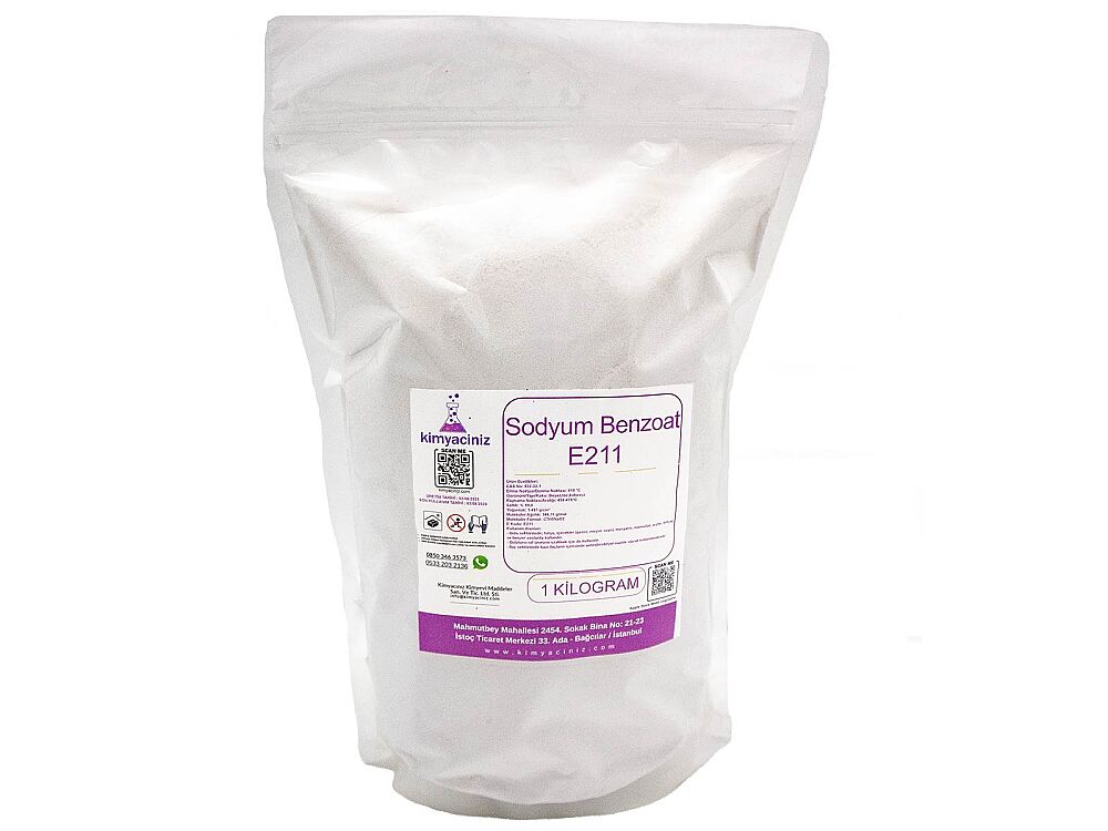 Sodyum Benzoat E211 1 KG - 1