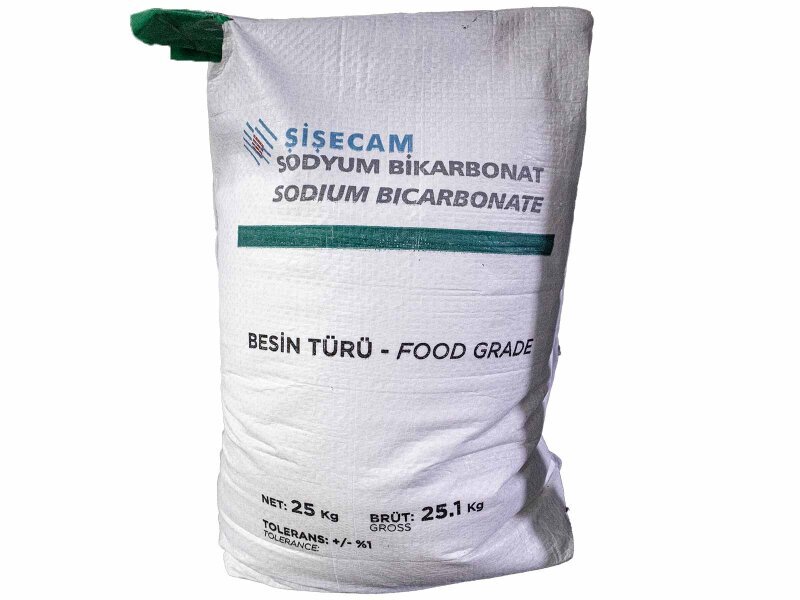 Sodyum Bikarbonat - Yemek Sodası - Karbonat 25 KG - Kimyacınız