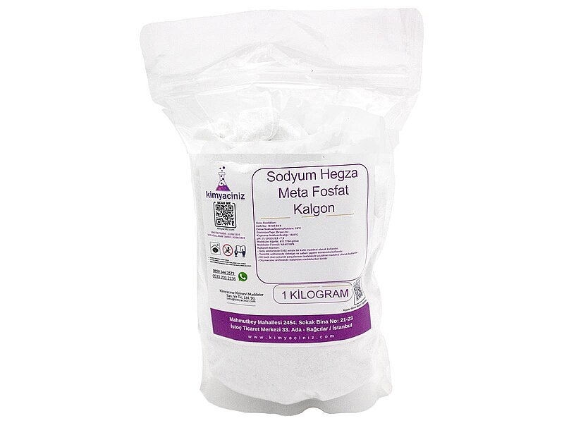 Sodyum Hegza Meta Fosfat Kalgon 1 KG - 