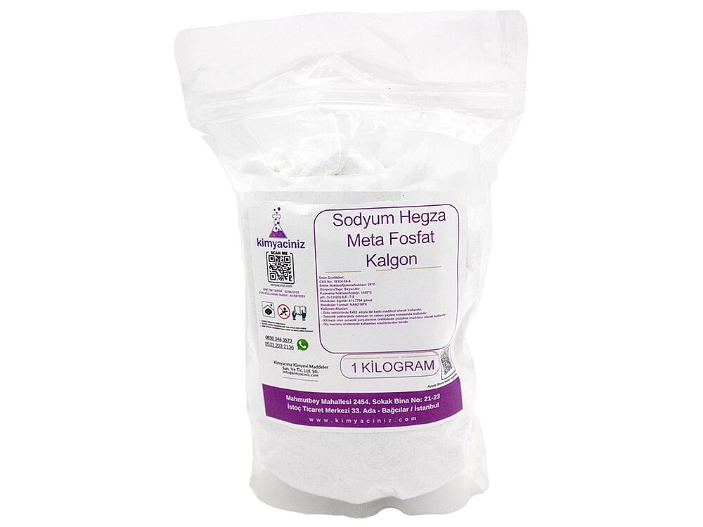 Sodyum Hegza Meta Fosfat Kalgon 1 KG - 1