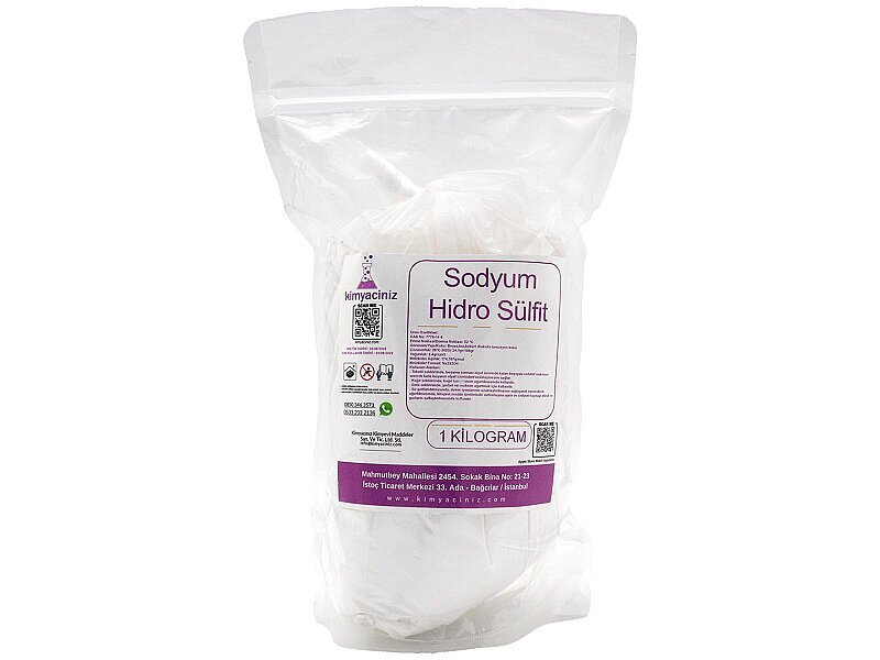 Sodyum Hidro Sülfit 1 KG - Kimyacınız