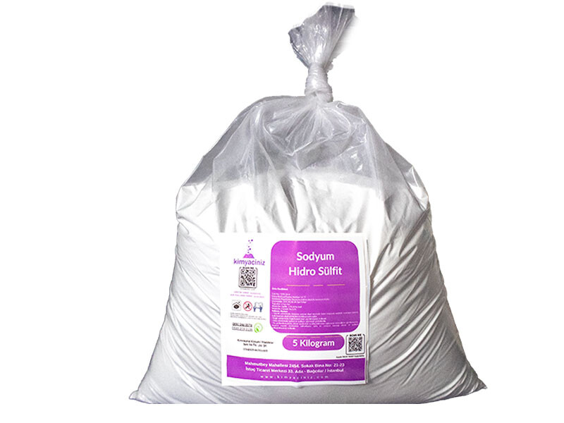 Sodyum Hidro Sülfit 5 KG - Kimyacınız