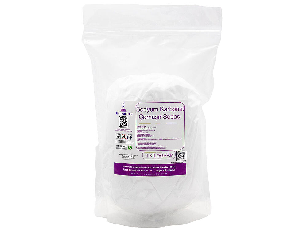 Sodyum Karbonat - Çamaşır Sodası 1 KG - 1