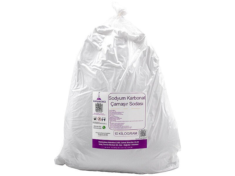 Sodyum Karbonat - Çamaşır Sodası 10 KG - Kimyacınız