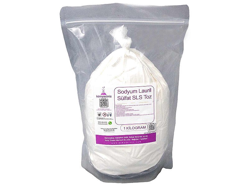 Sodyum Lauril Sülfat SLS - Toz 1 KG - Kimyacınız