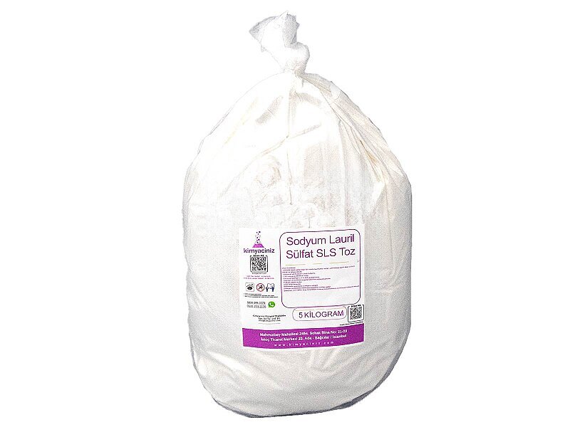 Sodyum Lauril Sülfat SLS - Toz 5 KG - Kimyacınız