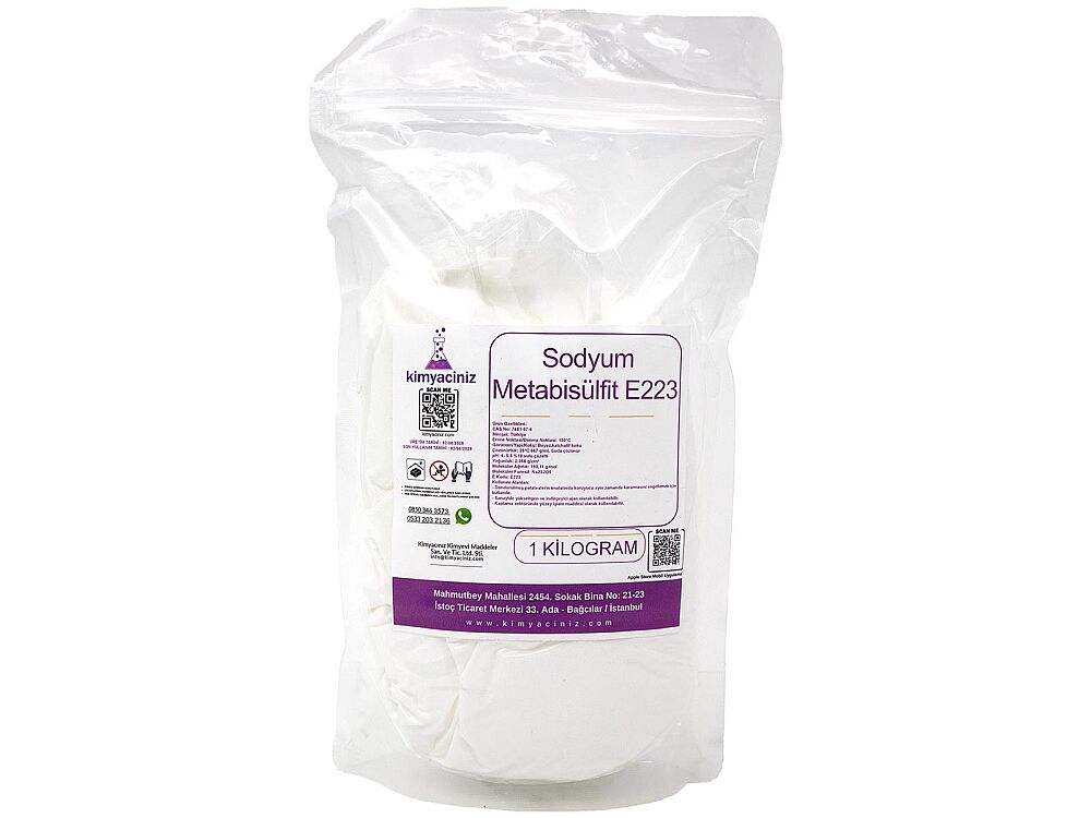 Sodyum Metabisülfit E223 1 KG - 1