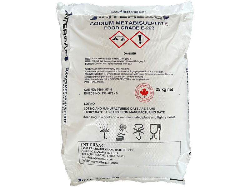 Sodyum Metabisülfit E223 25 KG - Kimyacınız