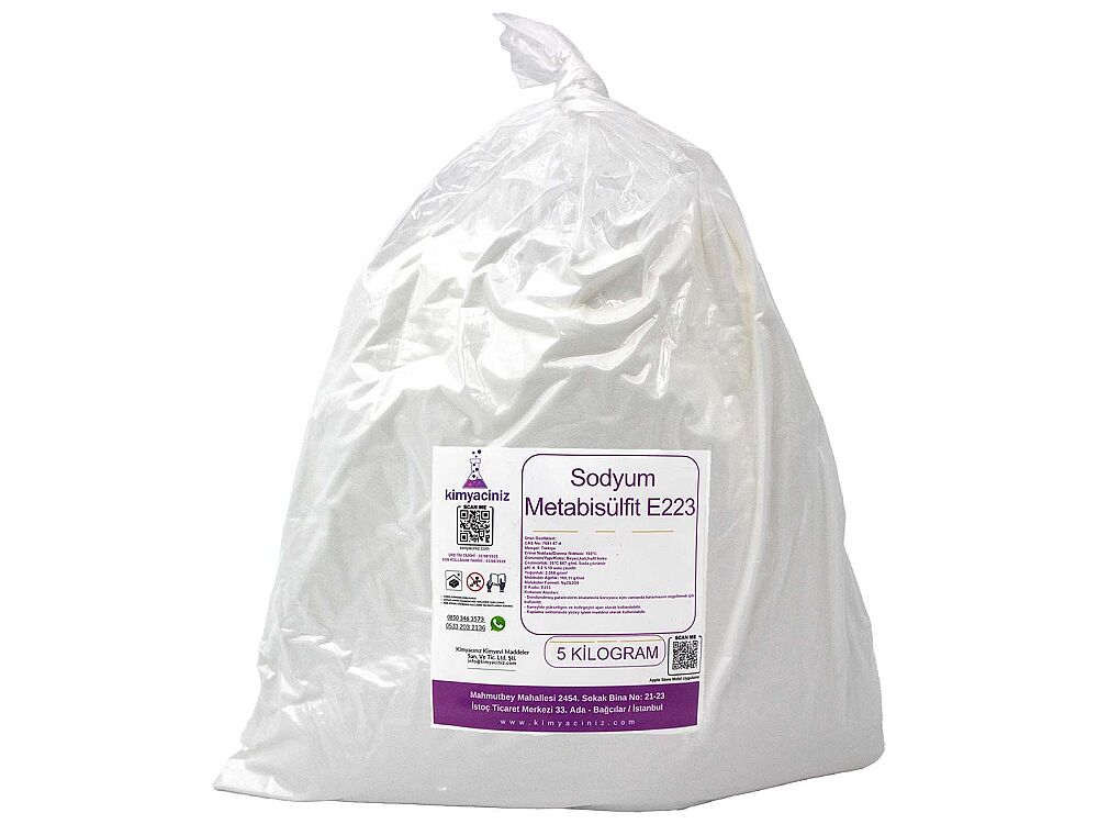 Sodyum Metabisülfit E223 5 KG - 1