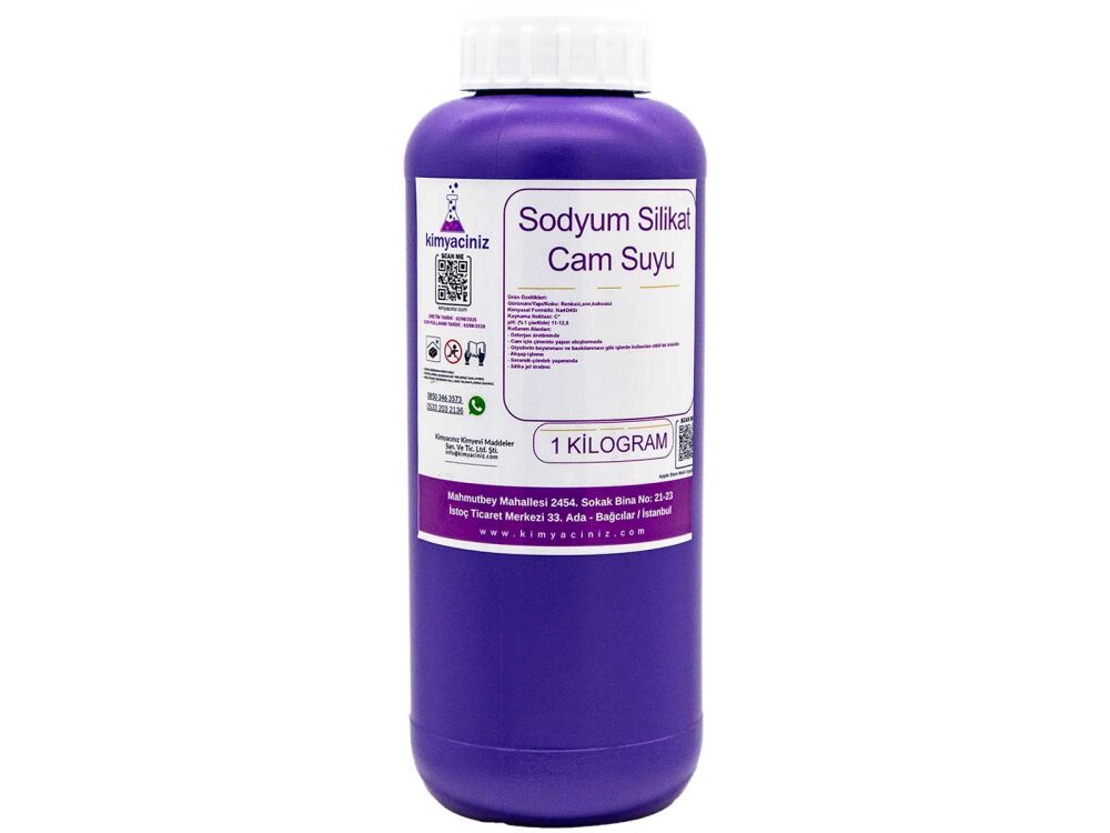 Sodyum Silikat - Cam Suyu 1 KG - 1
