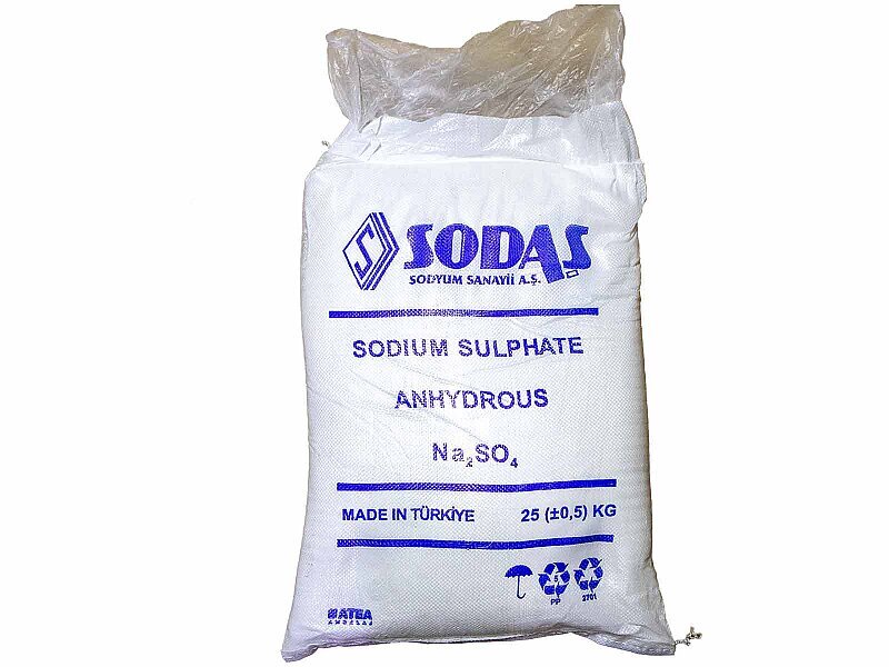 Sodyum Sülfat 25 KG - Kimyacınız