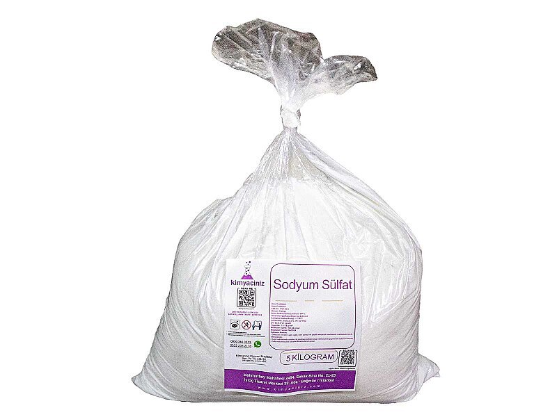 Sodyum Sülfat 5 KG - Kimyacınız