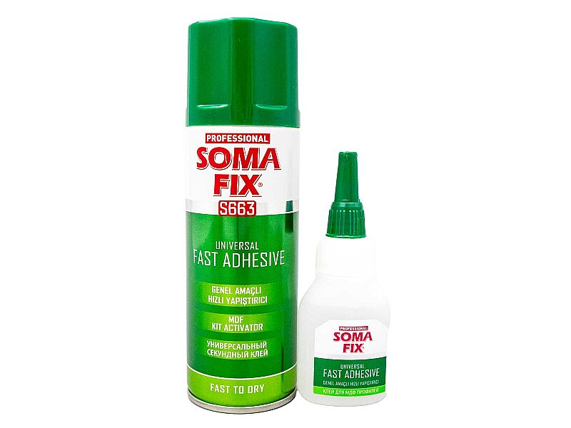 Somafix Hızlı Yapıştırıcı 200 ml+50 ml 1 Adet - Diğer