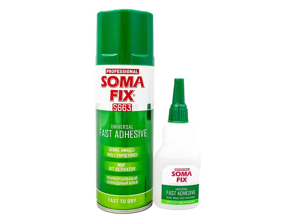 Somafix Hızlı Yapıştırıcı 200 ml+50 ml 1 Adet - 1