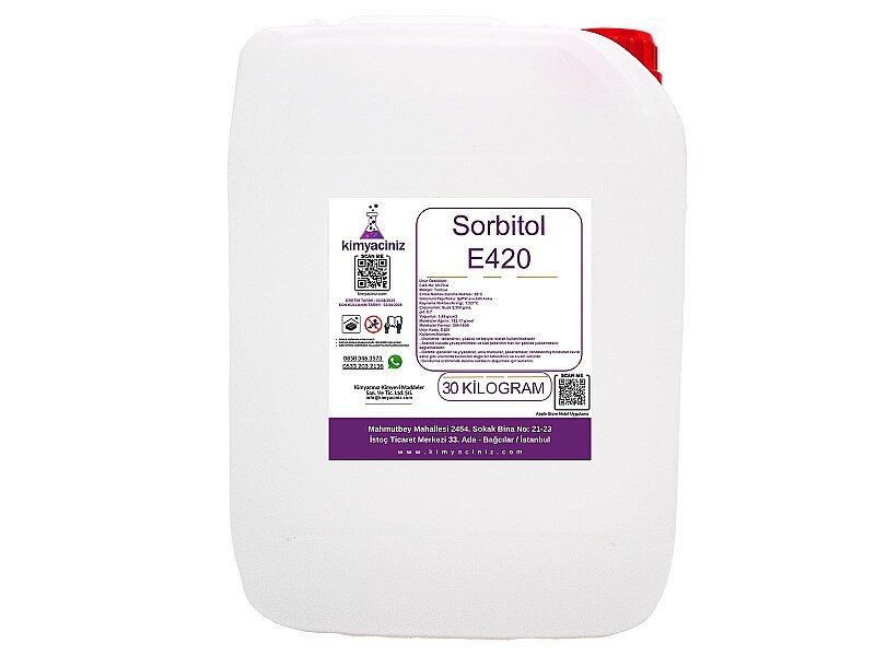 Sorbitol E420 30 KG - Kimyacınız
