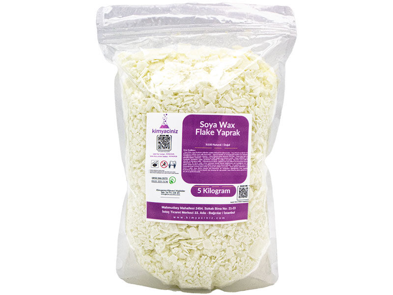 Soya Wax Flake Yaprak 5 KG - 1