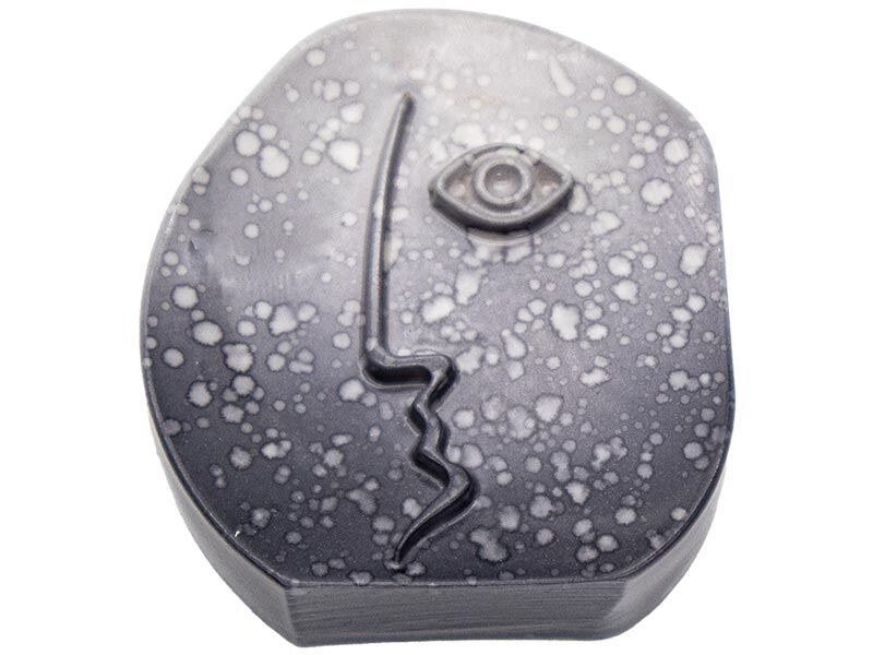 Soyut Yüz Mini Silikon Mum Kalıbı M-273 - 4