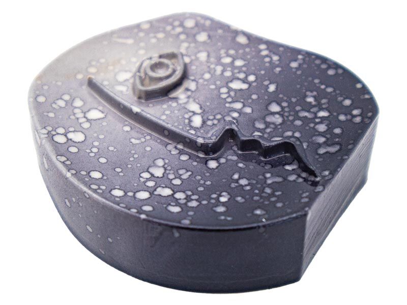 Soyut Yüz Mini Silikon Mum Kalıbı M-273 - 6