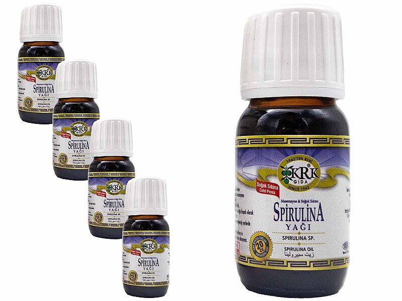 Spirulina Yağı 20 CC 12 Adet - KRK GIDA