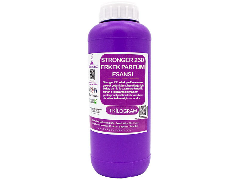 Stronger 230 Erkek Parfüm Esansı 1 KG - Kimyacınız