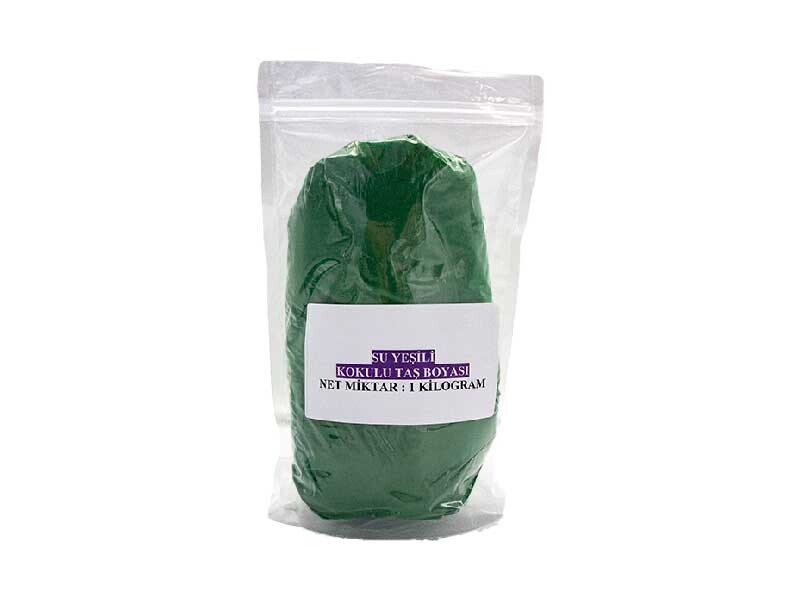 Su Yeşili Taş Boyası Toz 1 KG - Kimyacınız