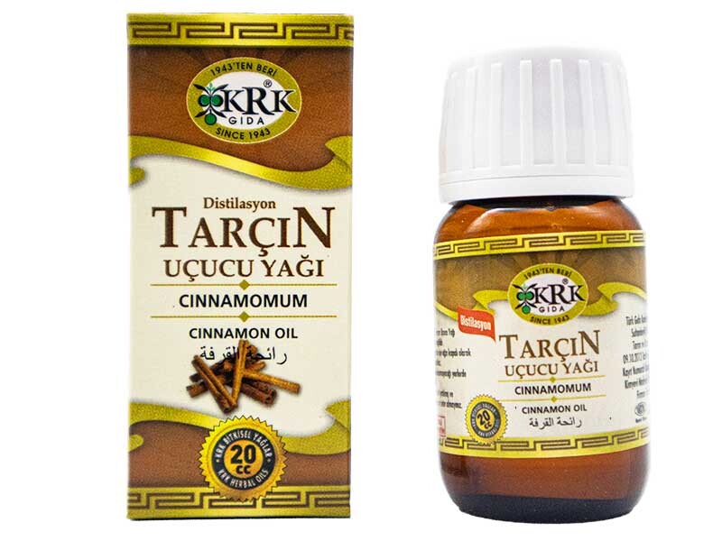 Tarçın Uçucu Yağı 20 CC 12 Adet - KRK GIDA