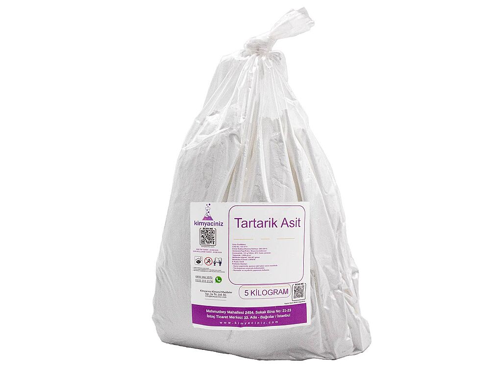 Tartarik Asit 5 KG - 1