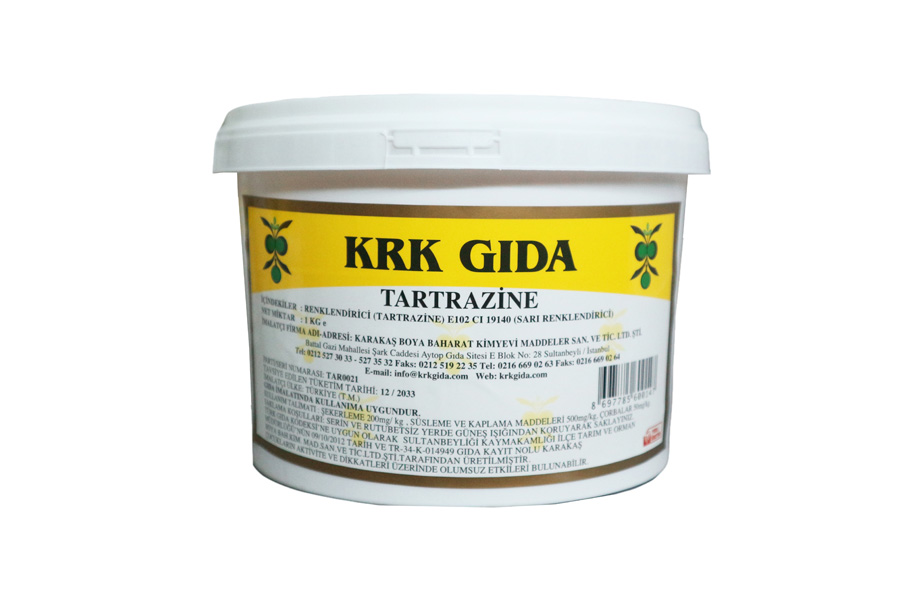 Tartrazine E102 Sarı Gıda Boyası 1 KG - 1