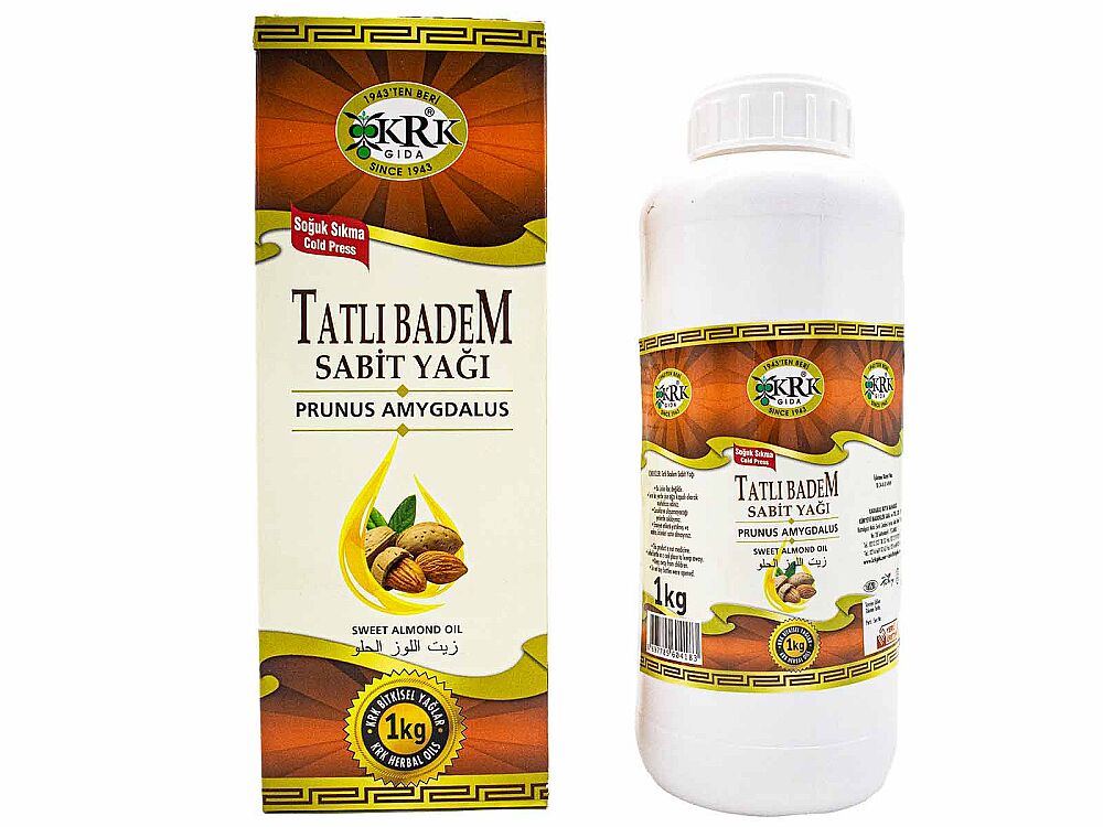 Tatlı Badem Yağı 1 KG - 1