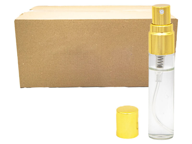 Tester Parfüm Şişesi Gold Kapak 5 ML 1000 Adet - Kimyacınız
