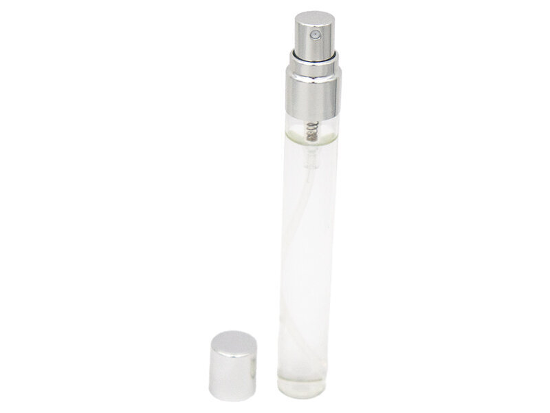 Tester Parfüm Şişesi Gümüş Kapak 10 ML 100 Adet - 2