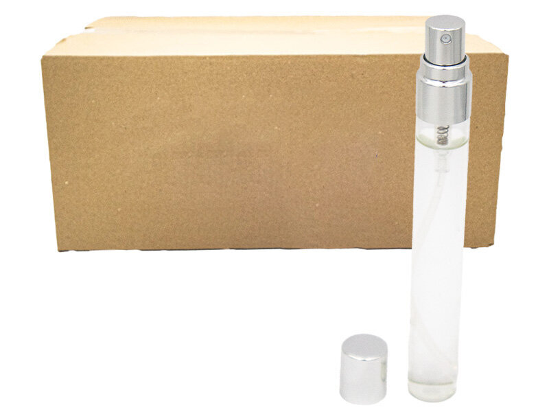 Tester Parfüm Şişesi Gümüş Kapak 10 ML 1000 Adet - Kimyacınız