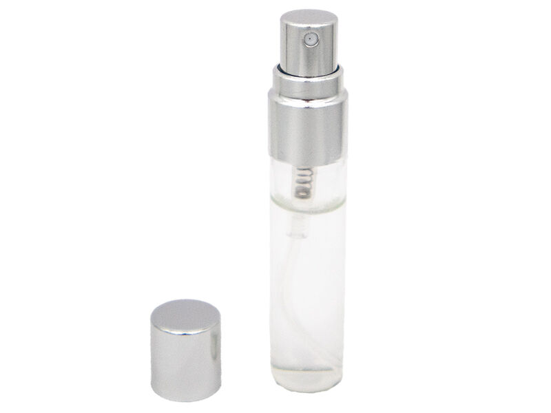 Tester Parfüm Şişesi Gümüş Kapak 5 ML 1 Adet - 1