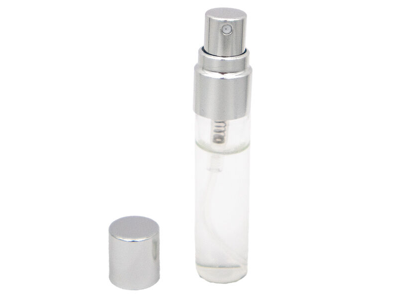 Tester Parfüm Şişesi Gümüş Kapak 5 ML 100 Adet - 2