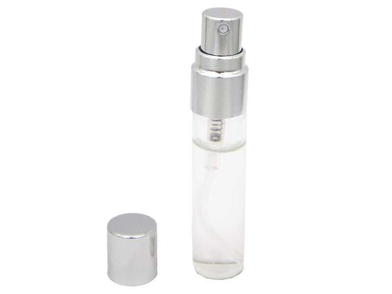 Tester Parfüm Şişesi Gümüş Kapak 5 ML 1000 Adet - 2