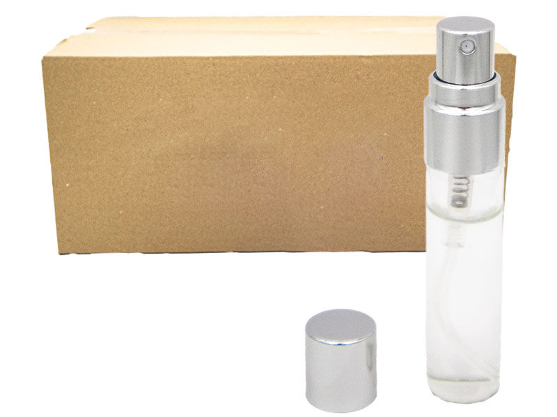 Tester Parfüm Şişesi Gümüş Kapak 5 ML 1000 Adet - 1