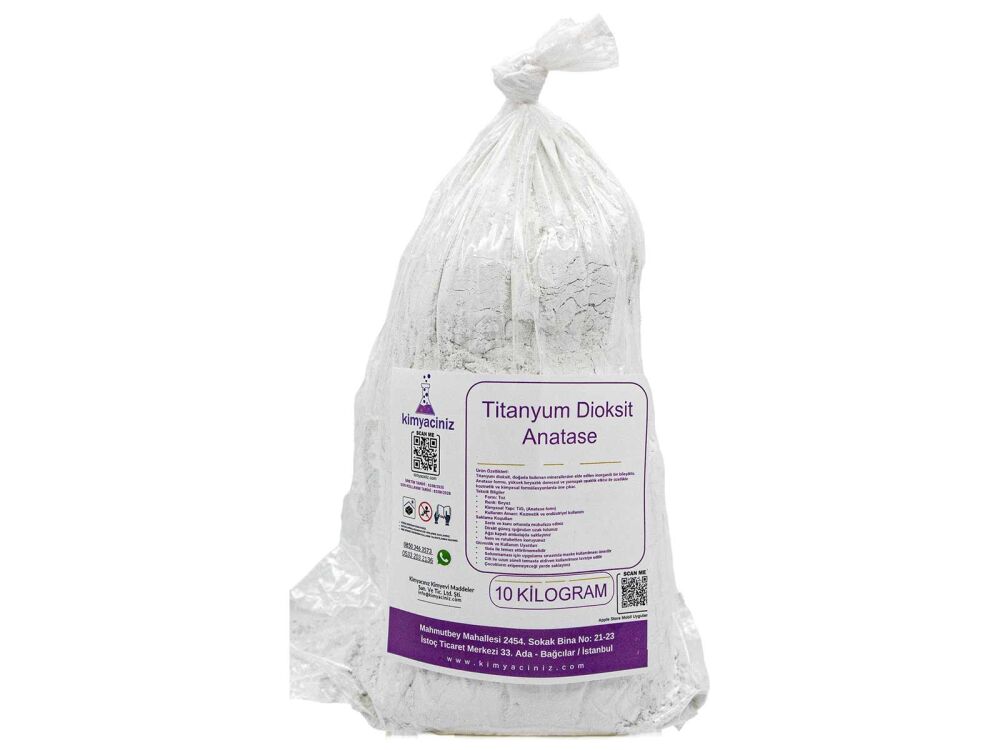 Titanyum Dioksit Anatase 10 KG - 1