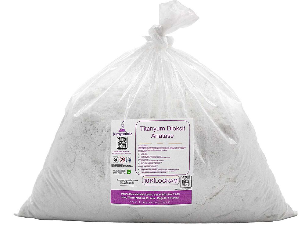 Titanyum Dioksit Anatase 10 KG - 1