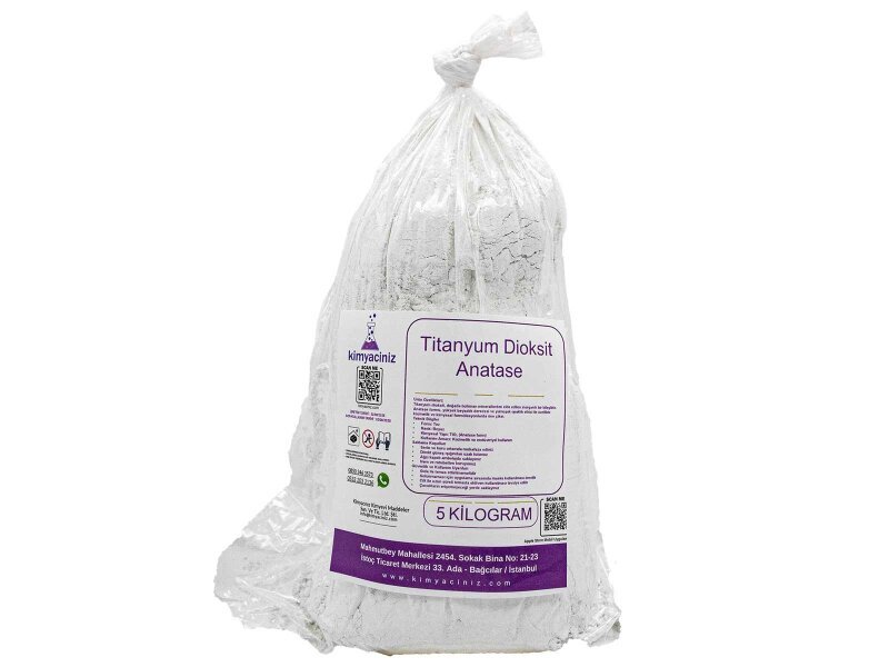 Titanyum Dioksit Anatase 5 KG - 1