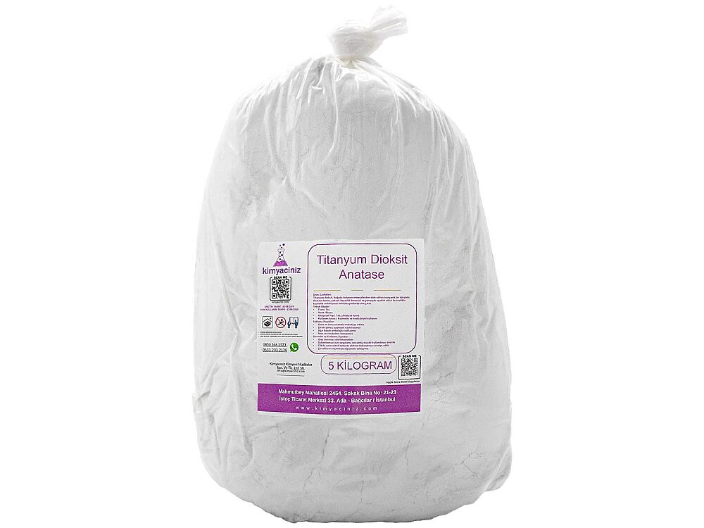 Titanyum Dioksit Anatase 5 KG - 1