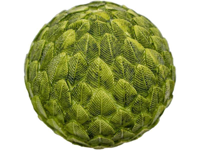 Top Yaprak Desenli Silikon Mum Kalıbı M-118 - 3